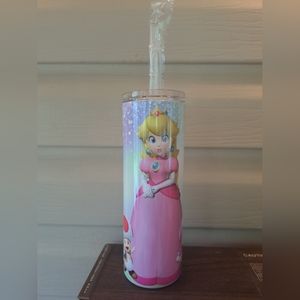 Mario Princess Peach Tumbler